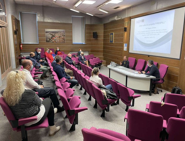 Održan „Work caffe EU projekta FIRESPILL“