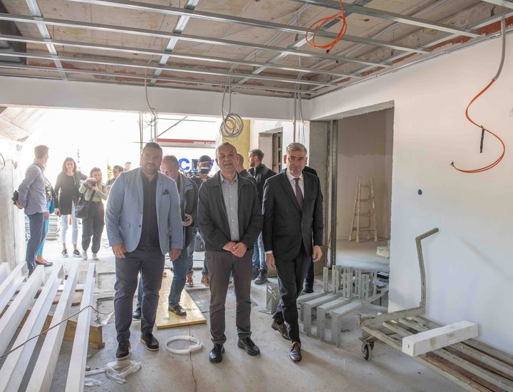 A presto termineranno i lavori di costruzione del centro imprenditoriale COWORKING PULA
