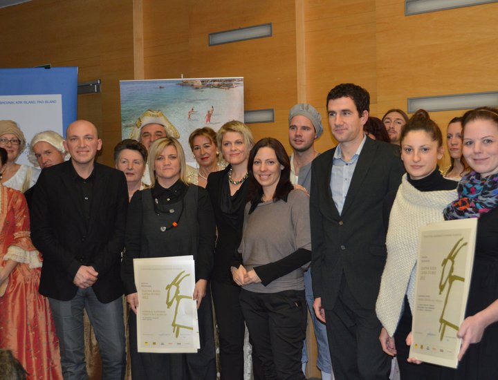 Un altro premio importante all'"Istra Inspirit" per l'approccio innovativo - Zlatna koza - Capra d'oro per 2012